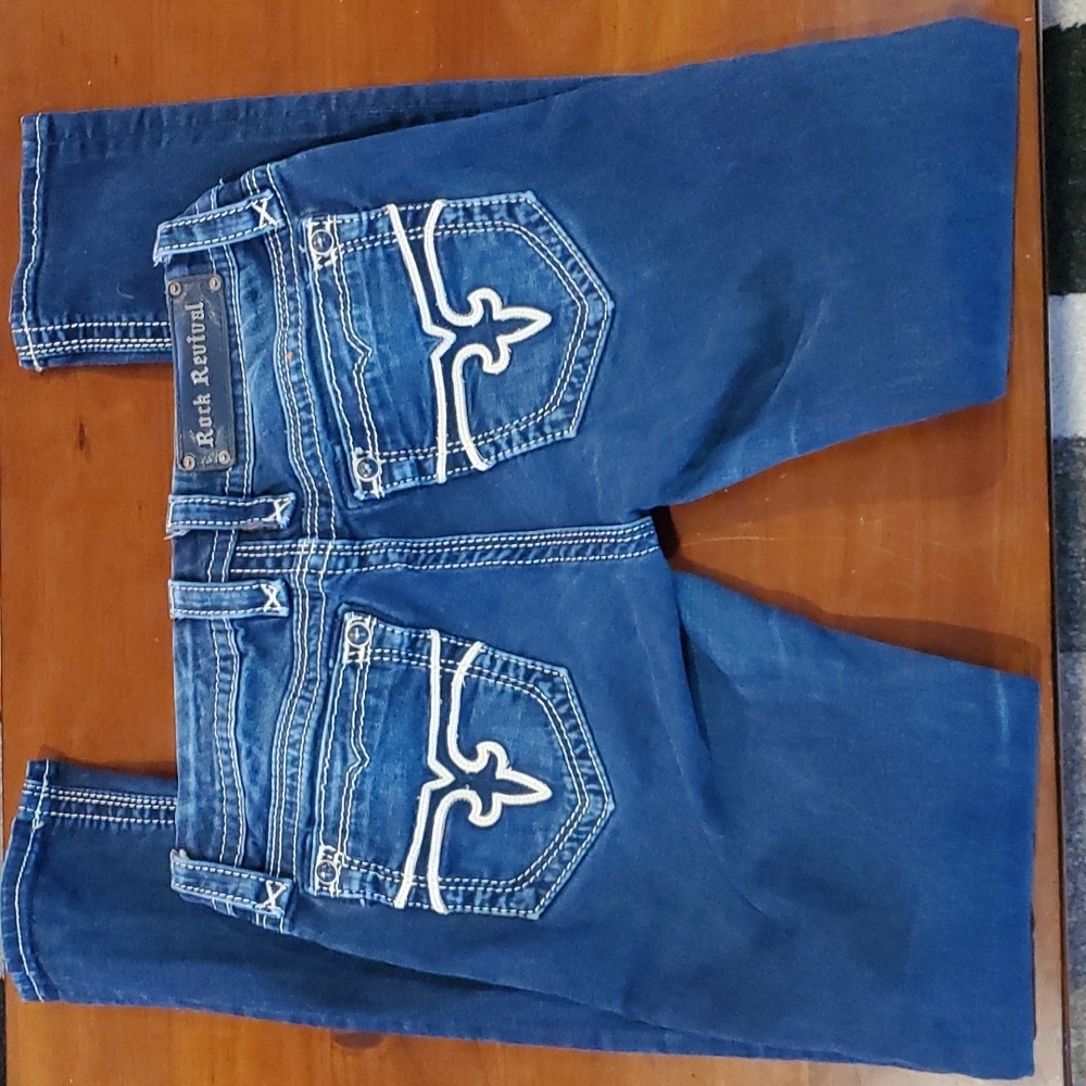 Rock revival skinny jeans